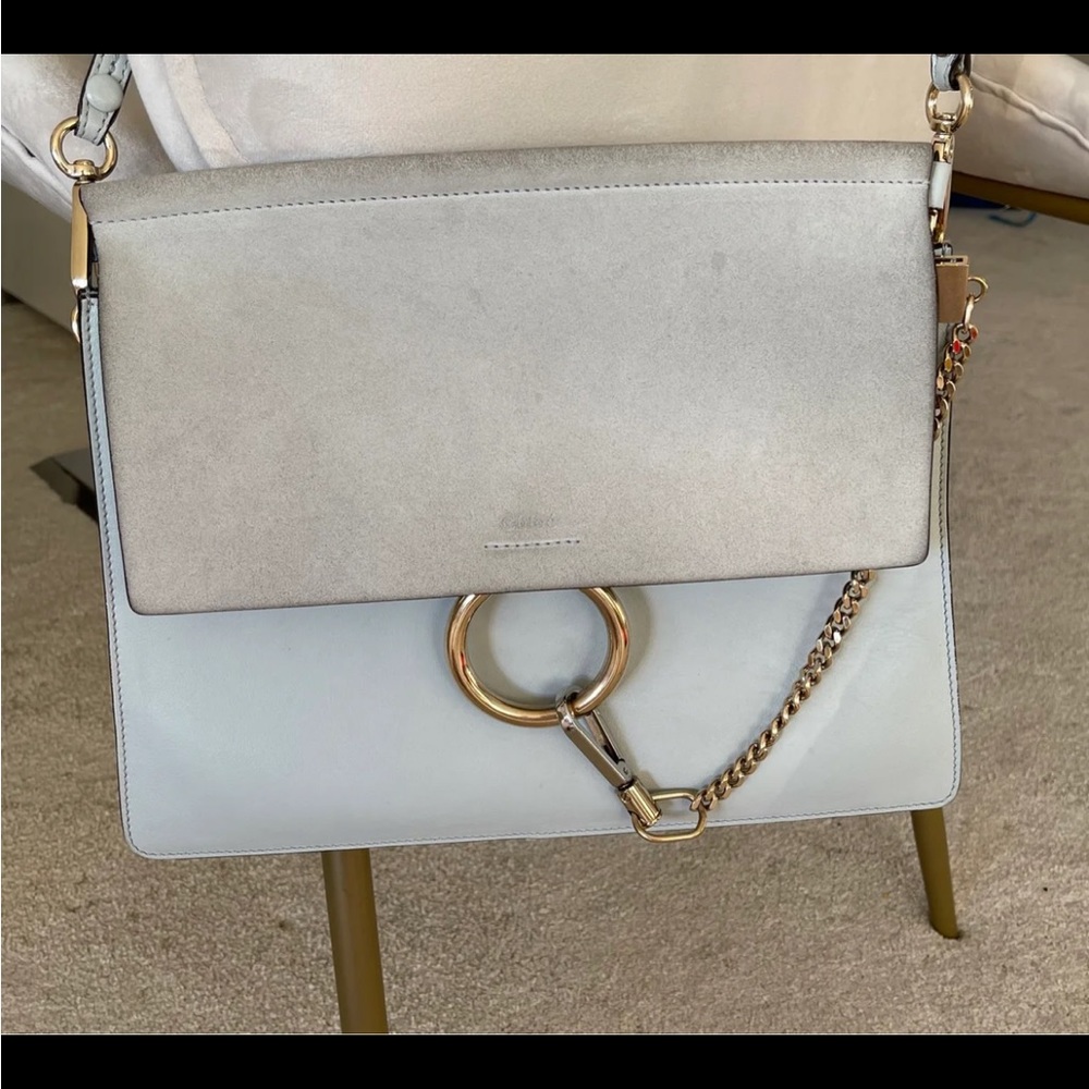 Chloé airy grey handbag